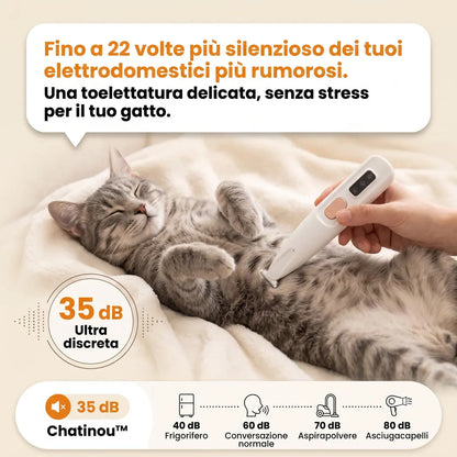 MALUXIO - Tosatrice di precisione per gatti