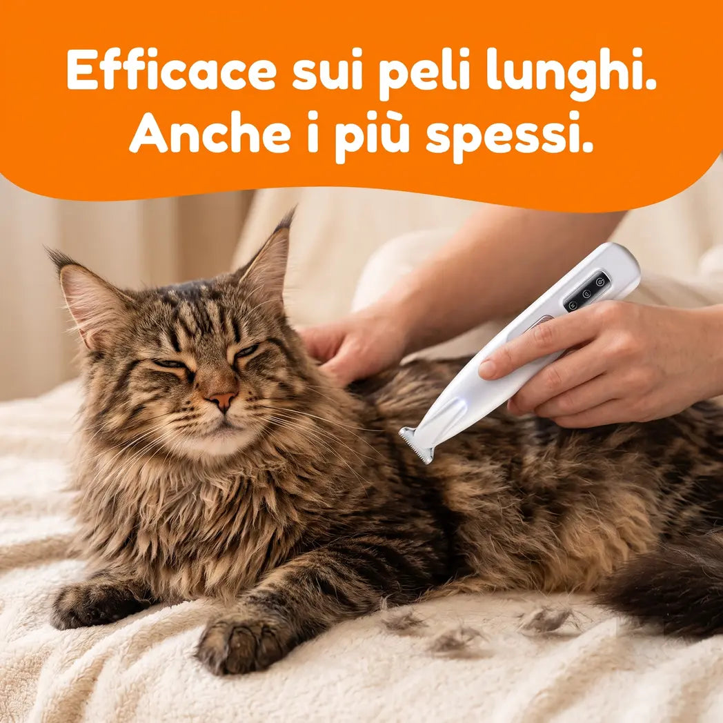 MALUXIO - Tosatrice di precisione per gatti