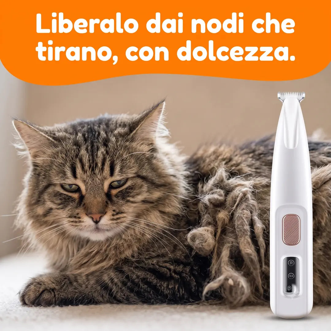 MALUXIO - Tosatrice di precisione per gatti
