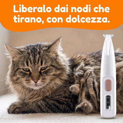MALUXIO - Tosatrice di precisione per gatti