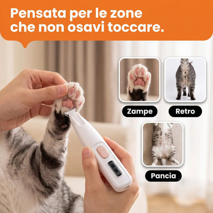 MALUXIO - Tosatrice di precisione per gatti