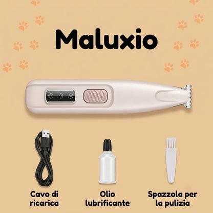 MALUXIO - Tosatrice di precisione per gatti