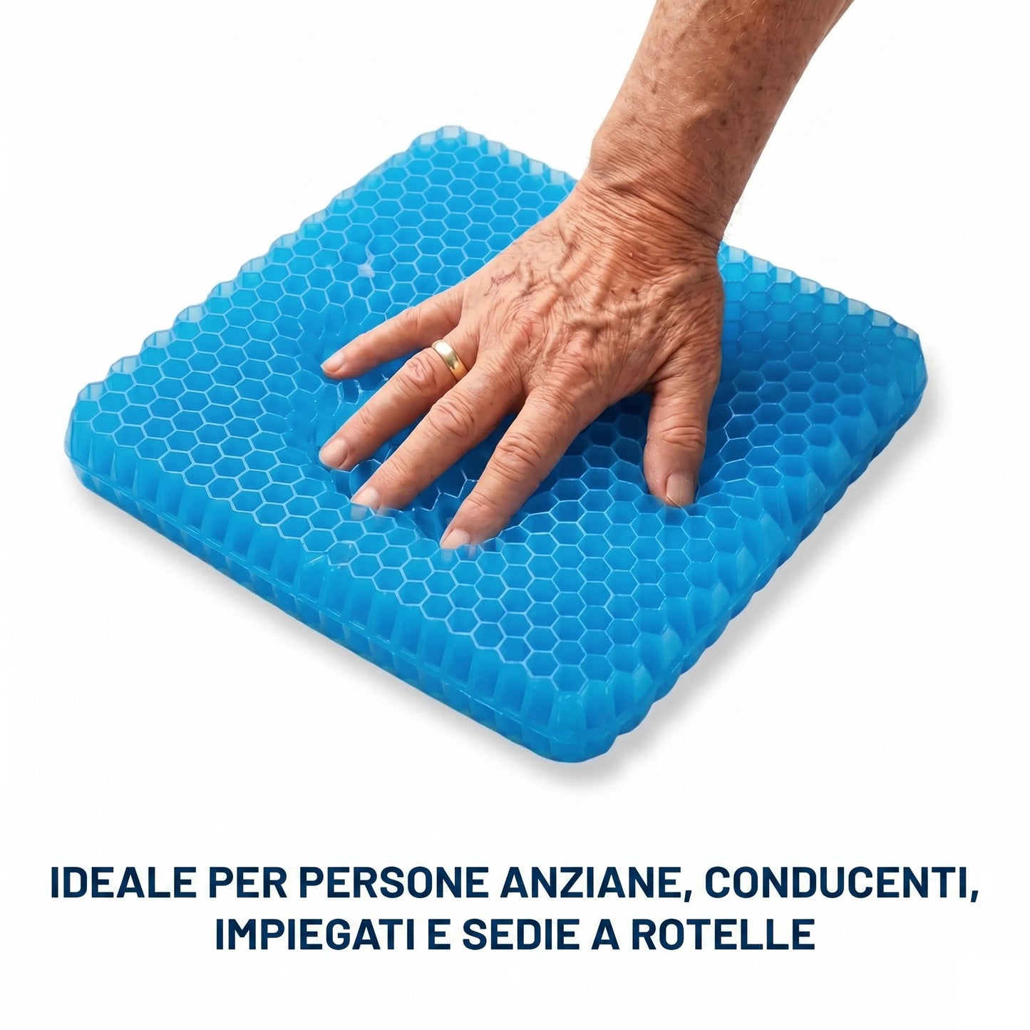 Cuscino in gel Maluxio — Comfort prolungato per le lunghe sedute